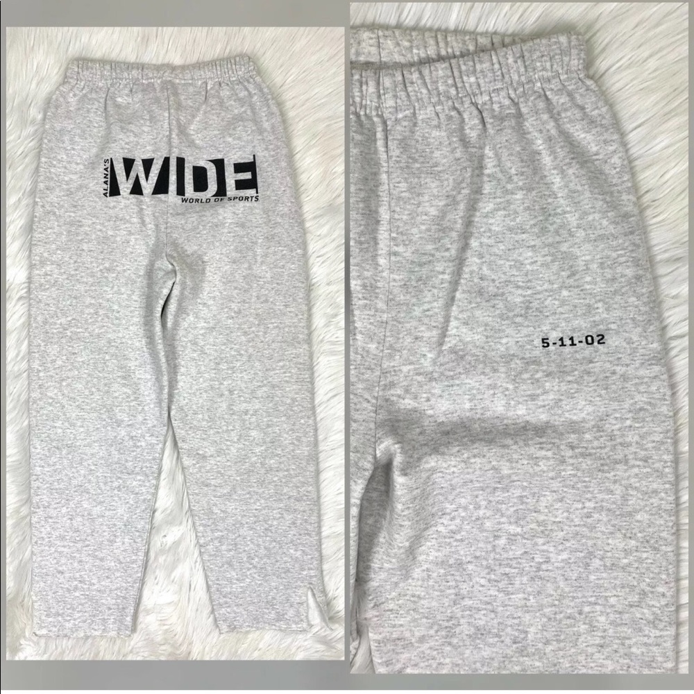 Women’s Oversized Gray Sweatpants Sz S